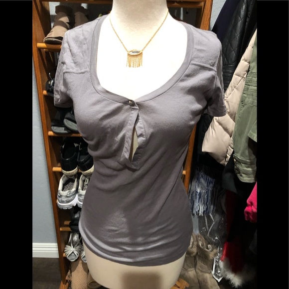 Blake Henley cotton gray tee top M - Picture 1 of 6
